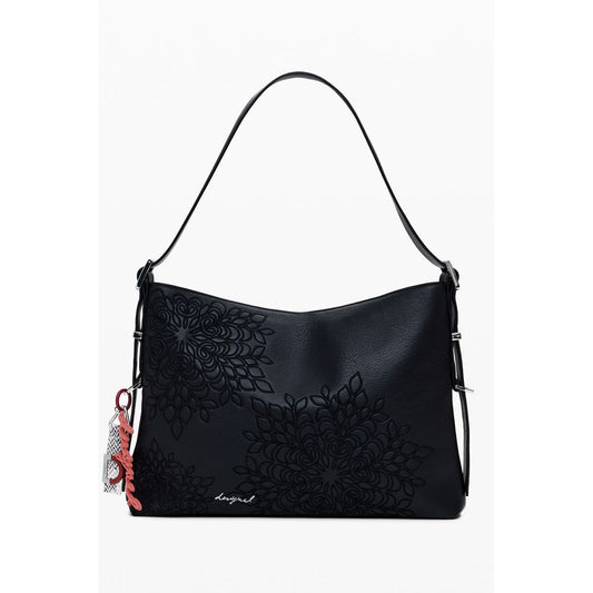 Bolso de polietileno negro para mujer
