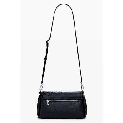Bolso de polietileno negro para mujer