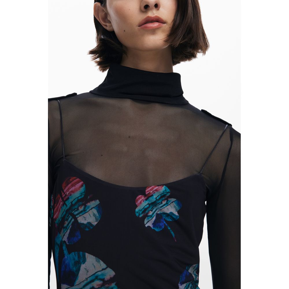 Vestido Mujer Poliéster Negro