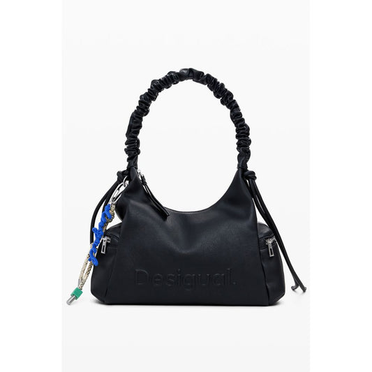 Bolso de polietileno negro para mujer
