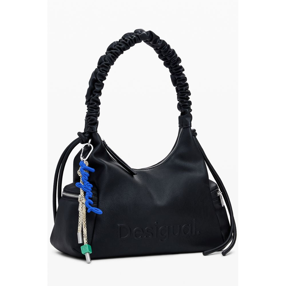 Bolso de polietileno negro para mujer