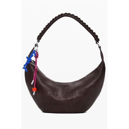 Bolso de polietileno marrón para mujer