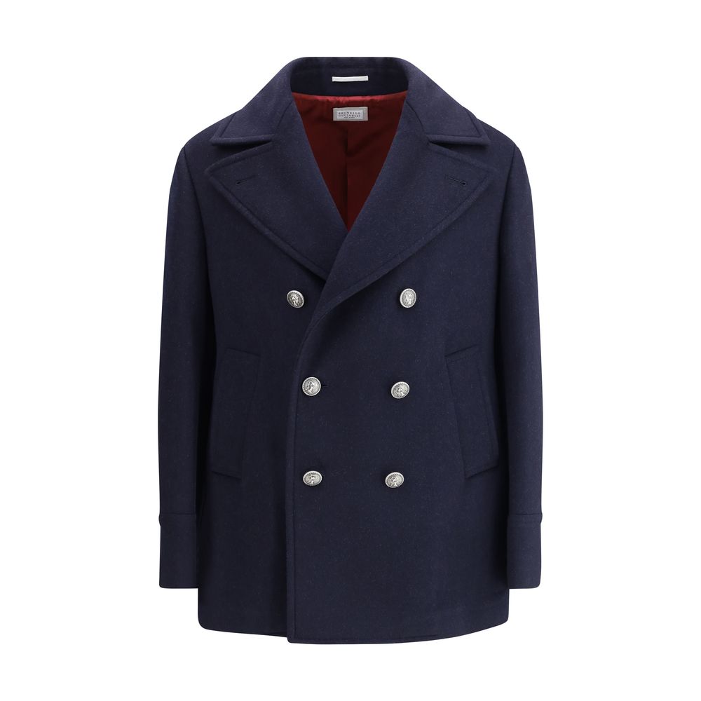 Double wool flannel Caban