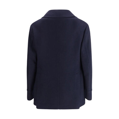 Double wool flannel Caban