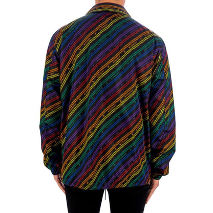 Rainbow Chain Nylon Jacket