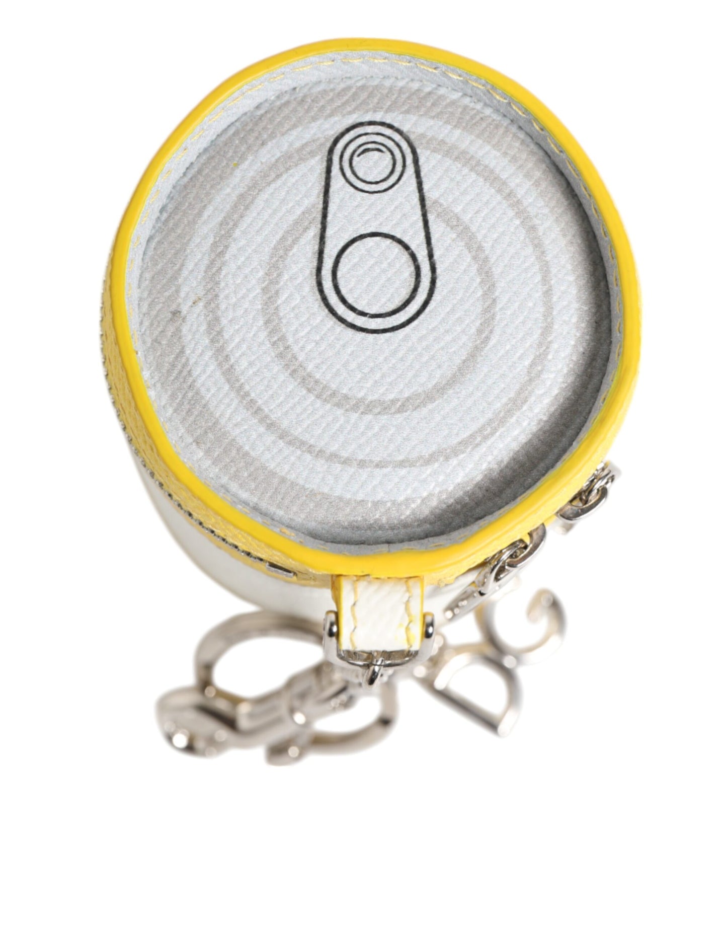 Amore Leather Multicolor Bag Charm Coin Case Keychain Keyring