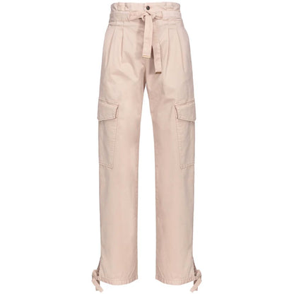 Pink Cotton Jeans & Pant