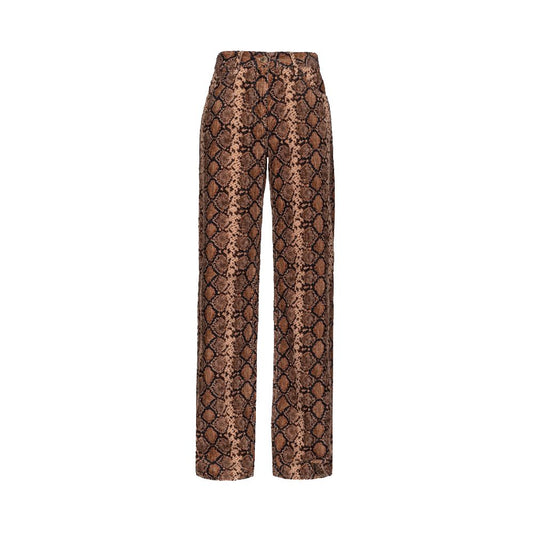 Vaqueros y pantalones de algodón marrón