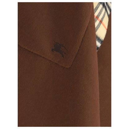 Reversible check wool cashmere Cape