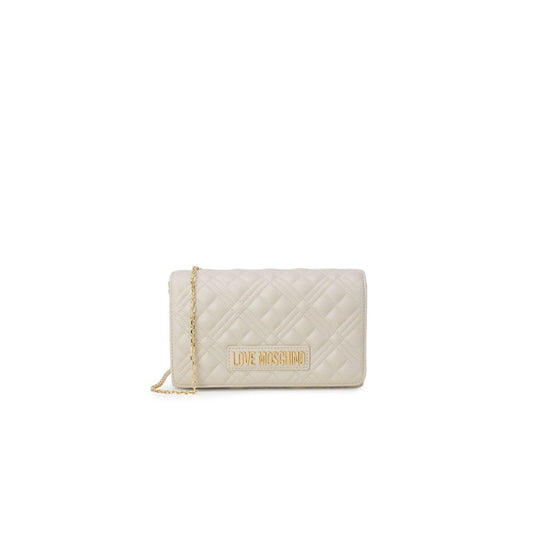 Bolso de polietileno beige