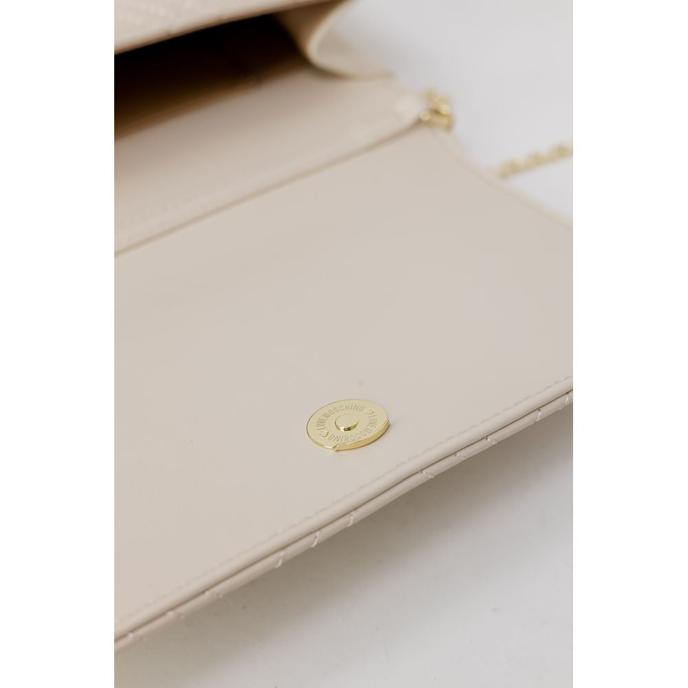 Bolso de polietileno beige
