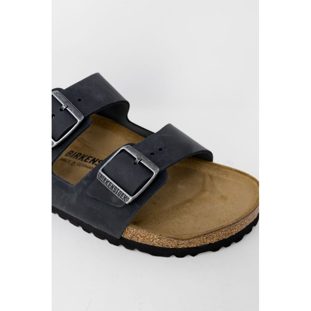 Black Synthetic Slipper