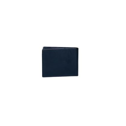 Cartera de piel negra
