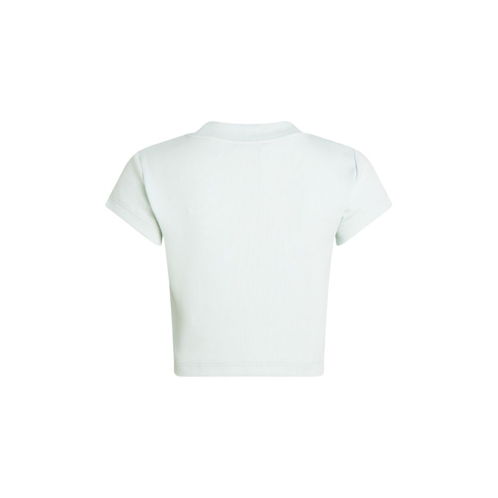 Camiseta verde de algodón