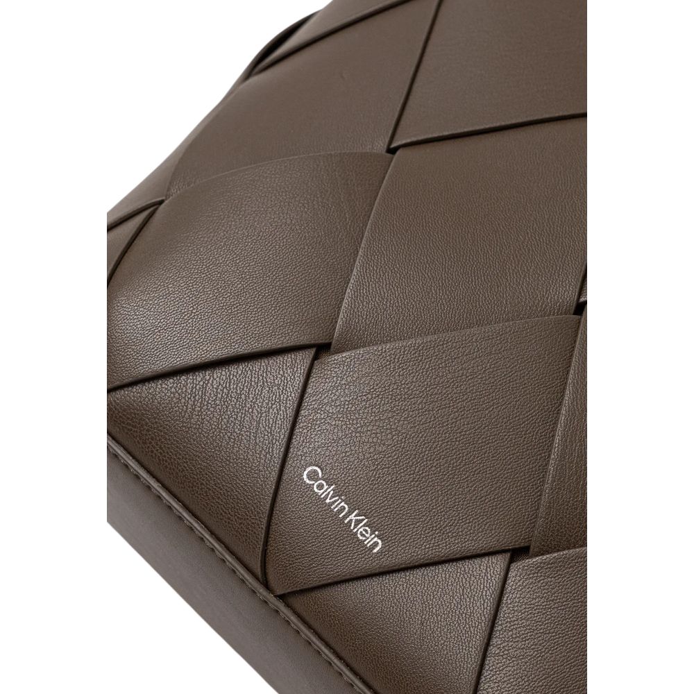 Bolso de polietileno marrón