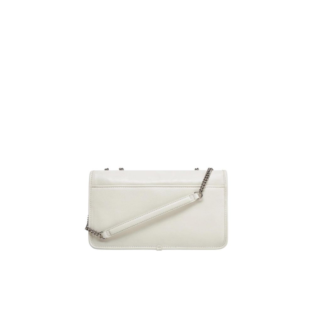 Bolso de poliéster reciclado color crema