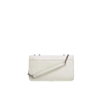 Bolso de poliéster reciclado color crema