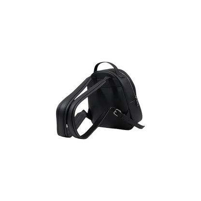 Mochila negra de polietileno