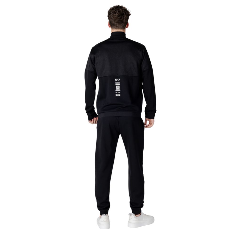 Sudadera negra de algodón