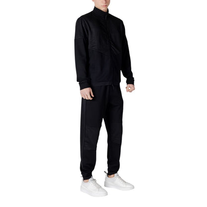 Sudadera negra de algodón