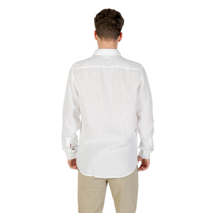 Camisa blanca de lino