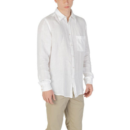 Camisa blanca de lino