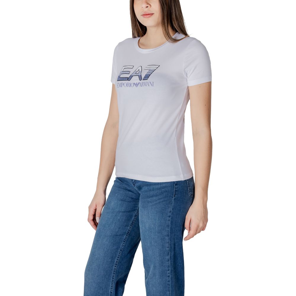 Camiseta blanca de algodón