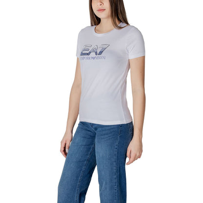 Camiseta blanca de algodón