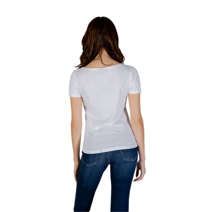 Camiseta blanca de algodón