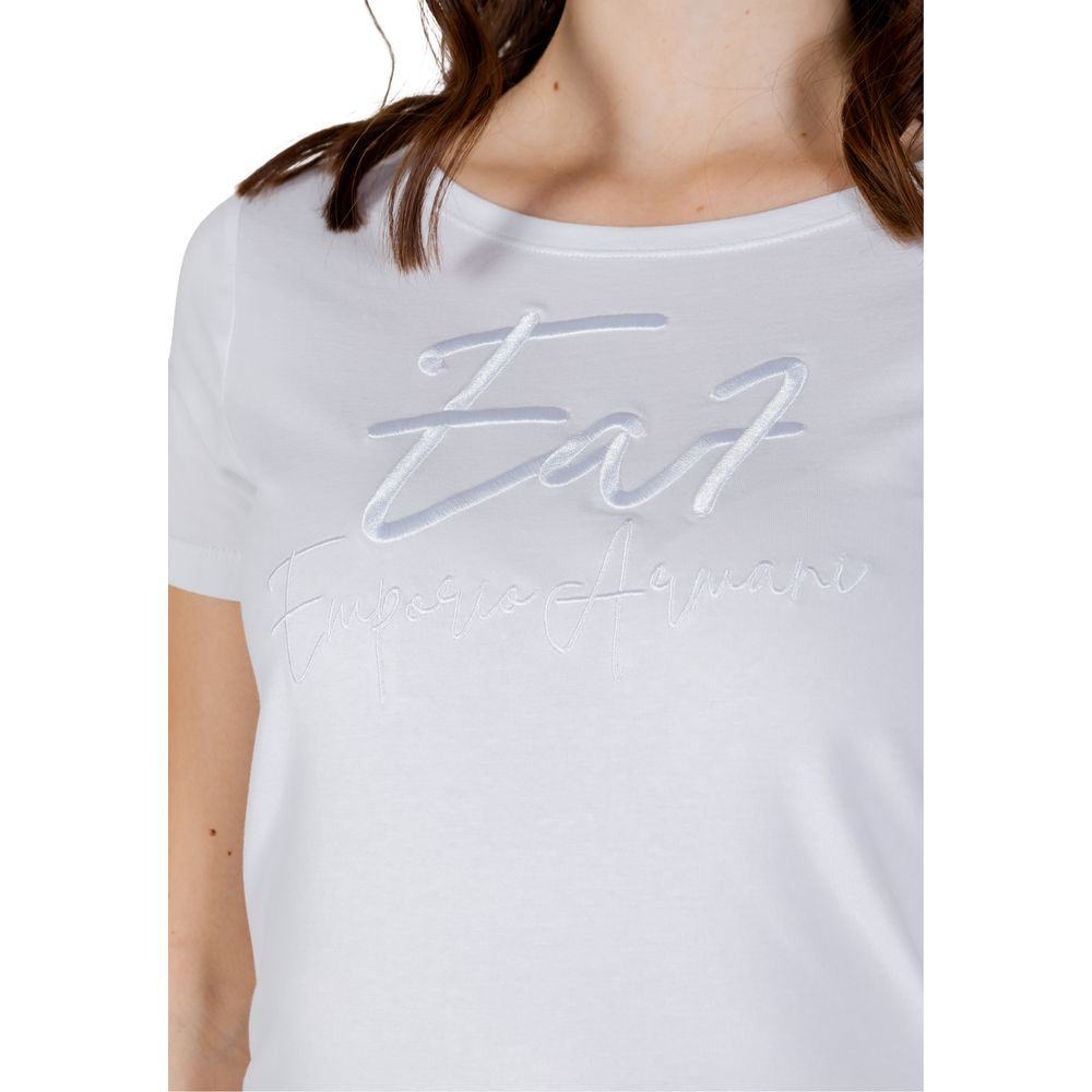 Camiseta blanca de algodón