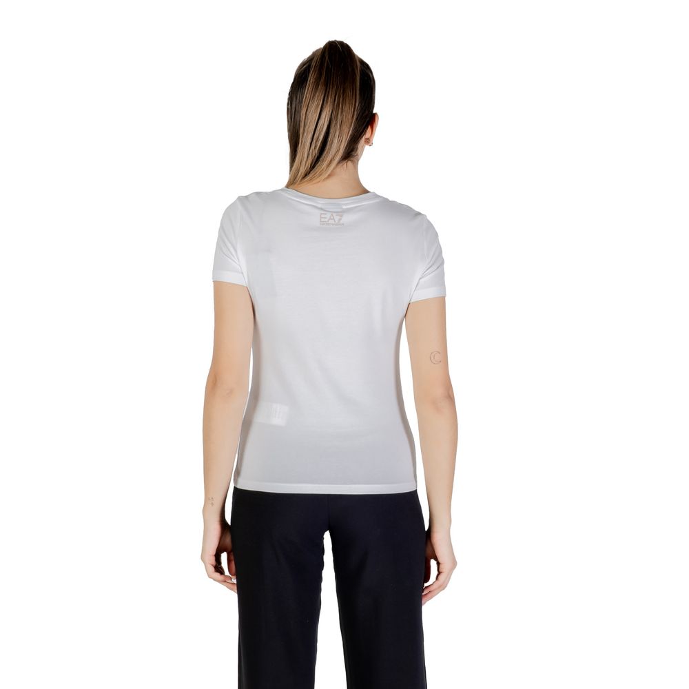Camiseta blanca de algodón