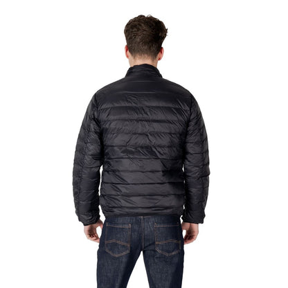 Chaquetas y abrigos de poliamida negra