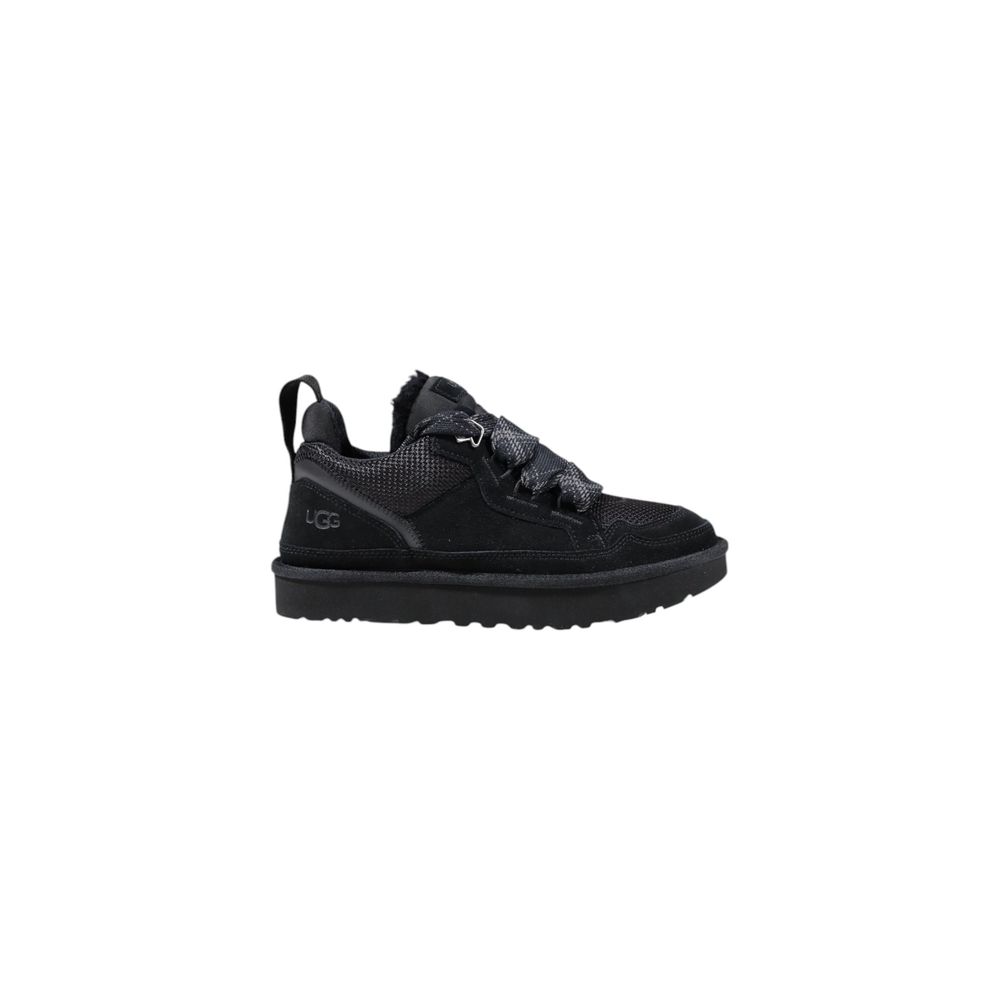 Zapatilla de poliéster negra