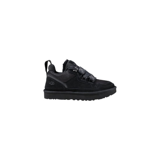 Zapatilla de poliéster negra