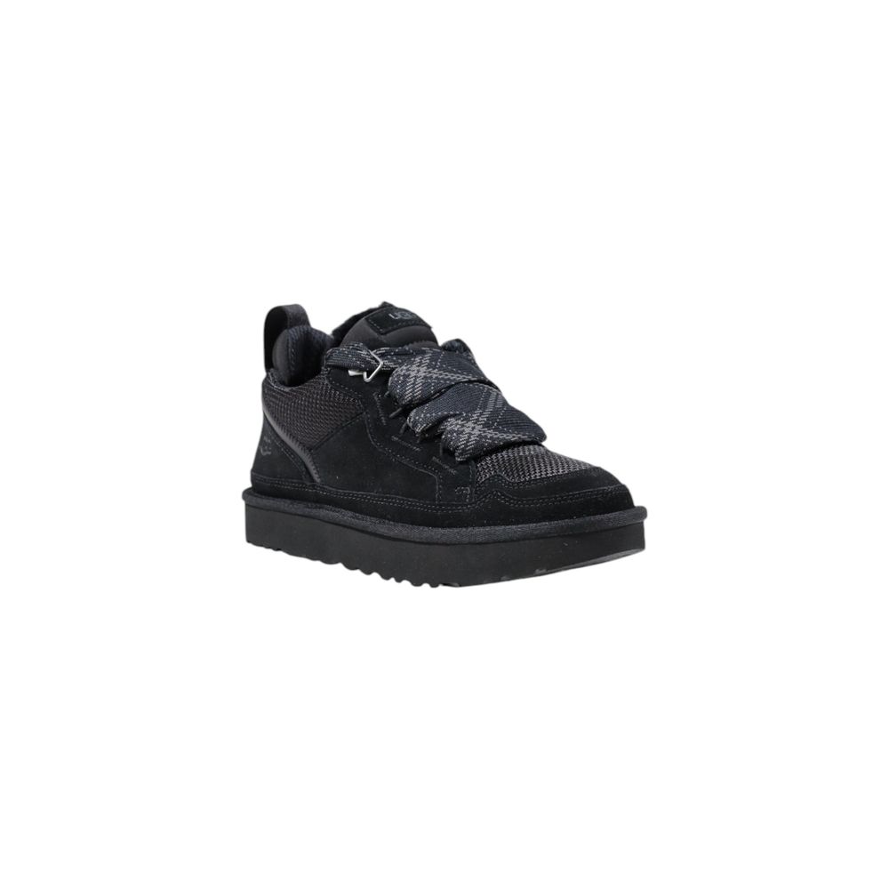 Zapatilla de poliéster negra