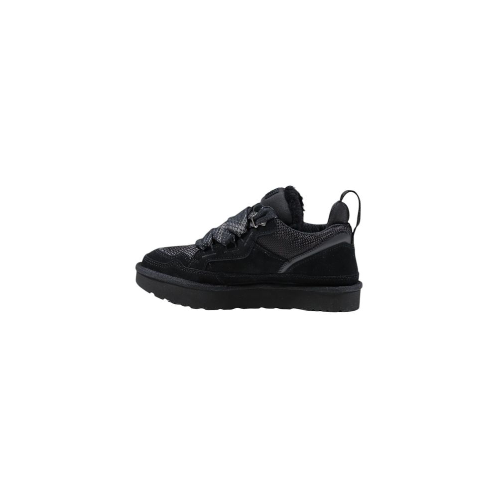 Zapatilla de poliéster negra