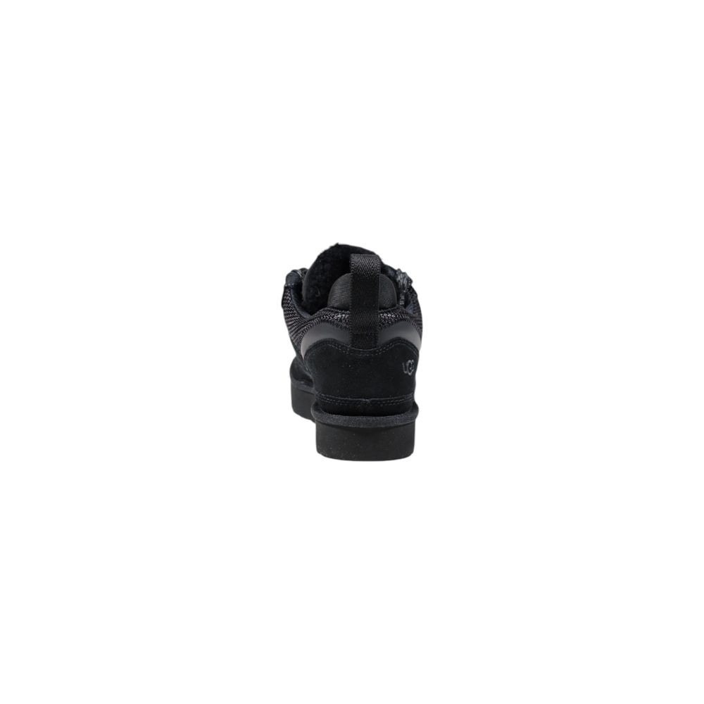 Zapatilla de poliéster negra