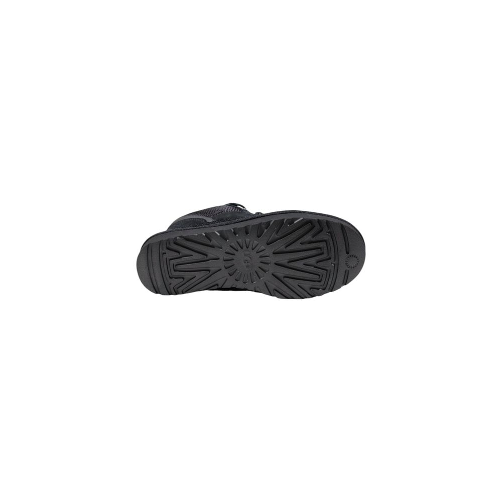 Zapatilla de poliéster negra