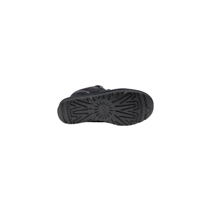 Zapatilla de poliéster negra