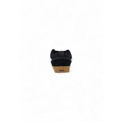 Black Suede Leather Sneaker