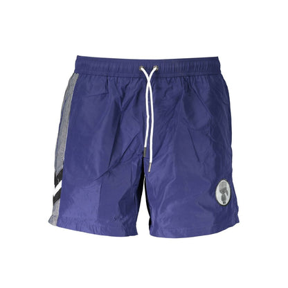 Bañador de poliéster azul