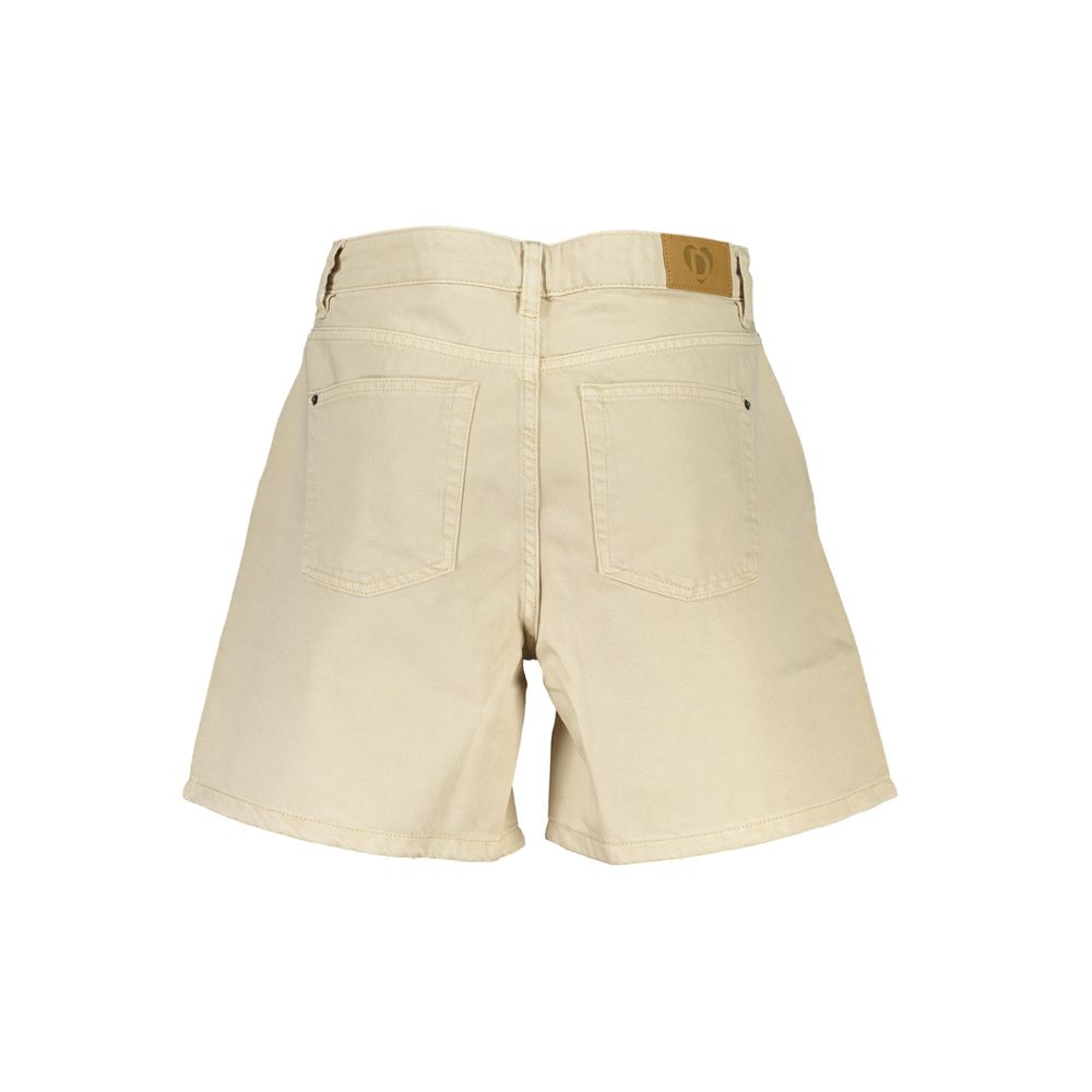 Short de algodón beige
