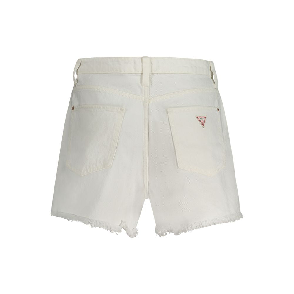 Short de algodón blanco