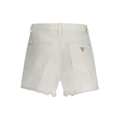 Short de algodón blanco