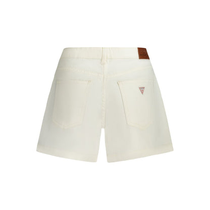 Short de algodón blanco