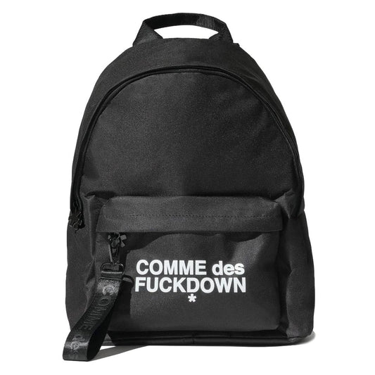 Mochila de poliéster negra