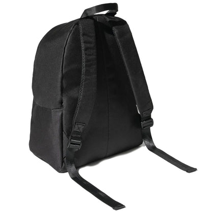 Mochila de poliéster negra