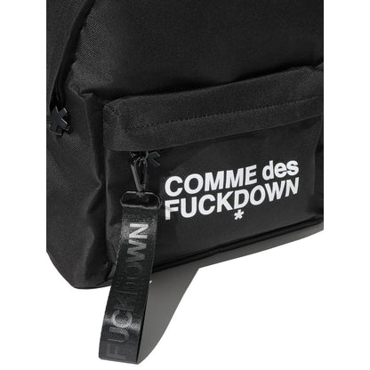 Mochila de poliéster negra