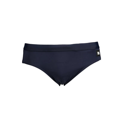 Blue Elastane Swimwear
