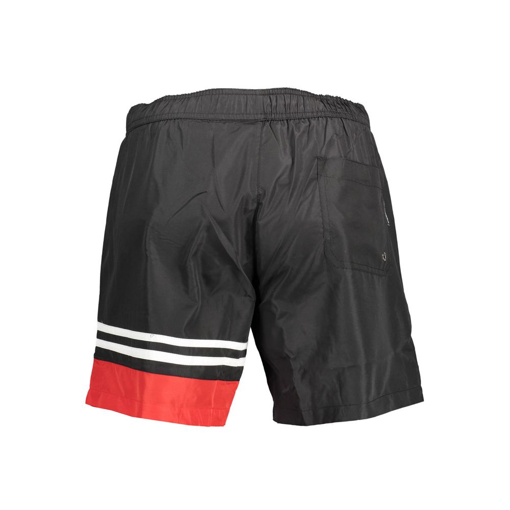 Bañador de poliéster negro